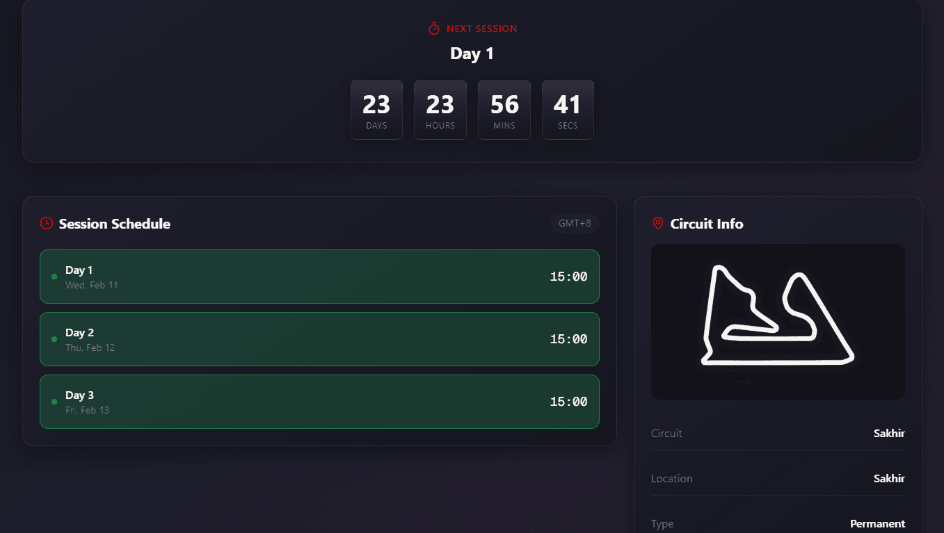 IsItRaceWeek preview